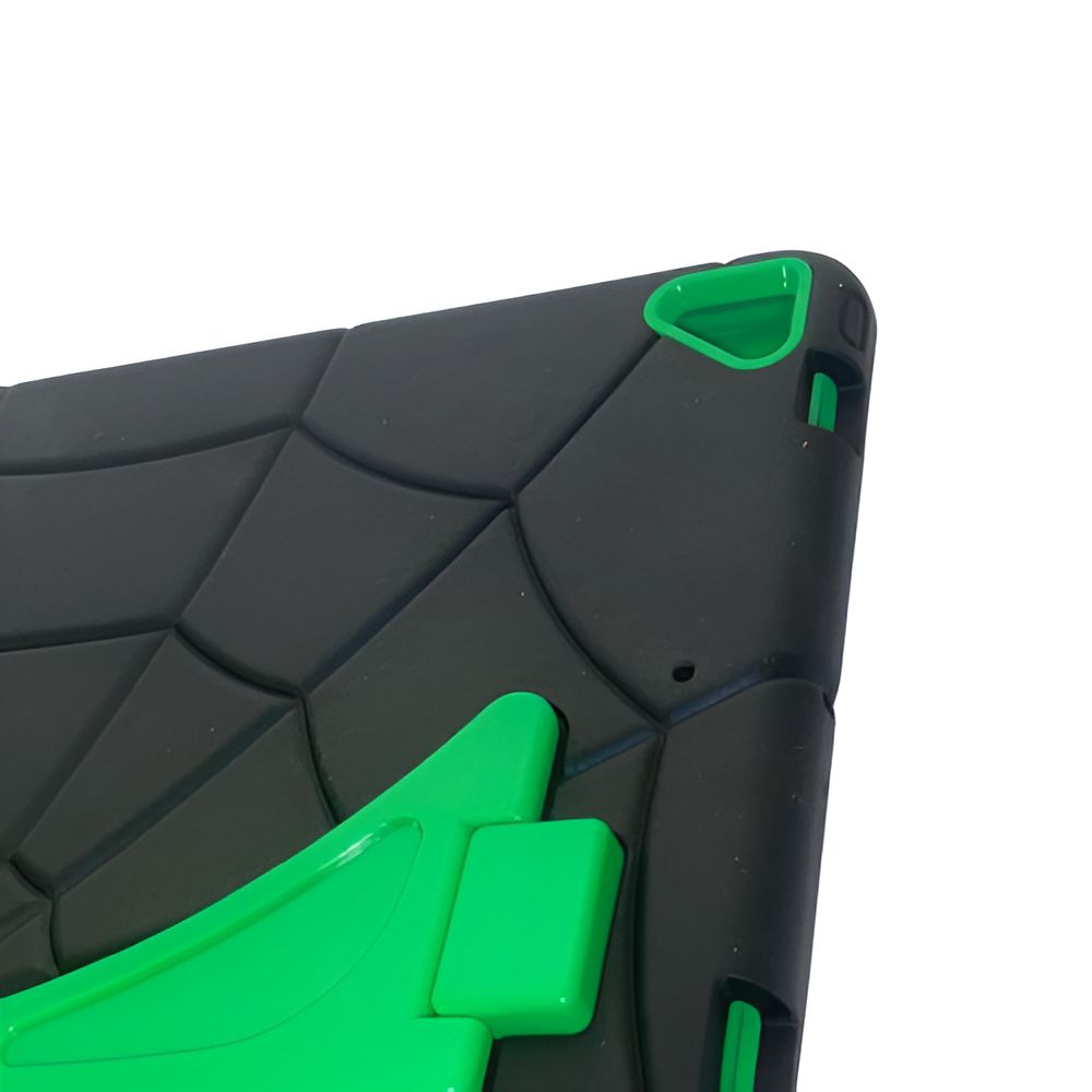 Etui z Podstawką do IPad 10.2 Cala 2019/2020/2021 Pajęczyna Czarne