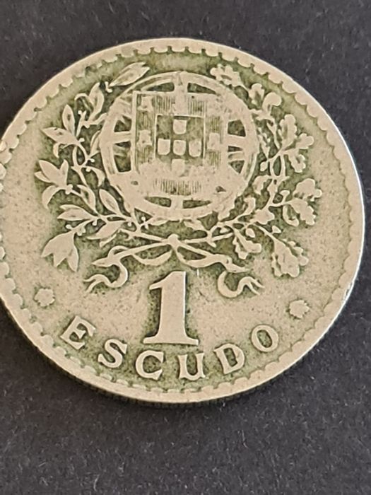 Moeda rara de 1 escudo 1944