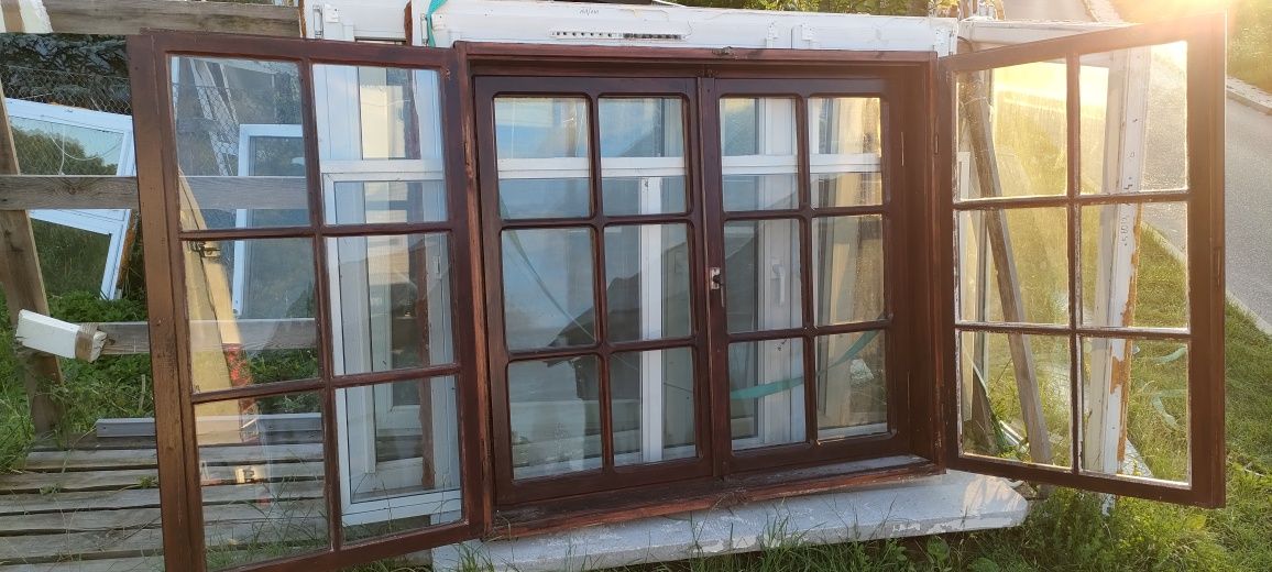 Okno, fix, witryna PVC 3 szybowa