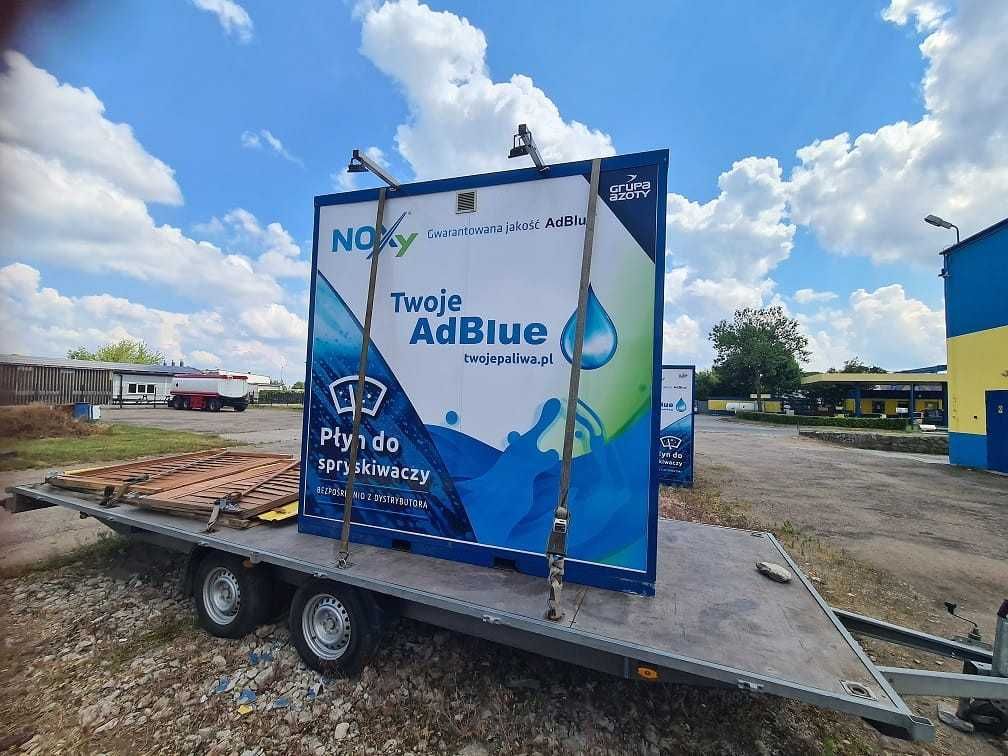Kontener Zbiornik AdBlue + Płyn do Spryskiwaczy + Dystrybutor ADAST