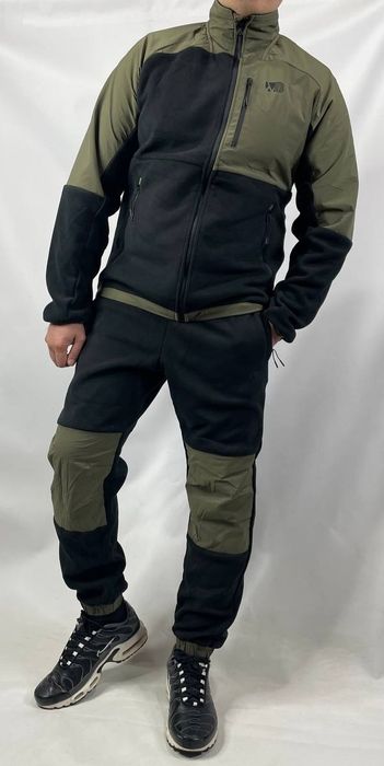 Мужской спортивный костюм зимний из флиса