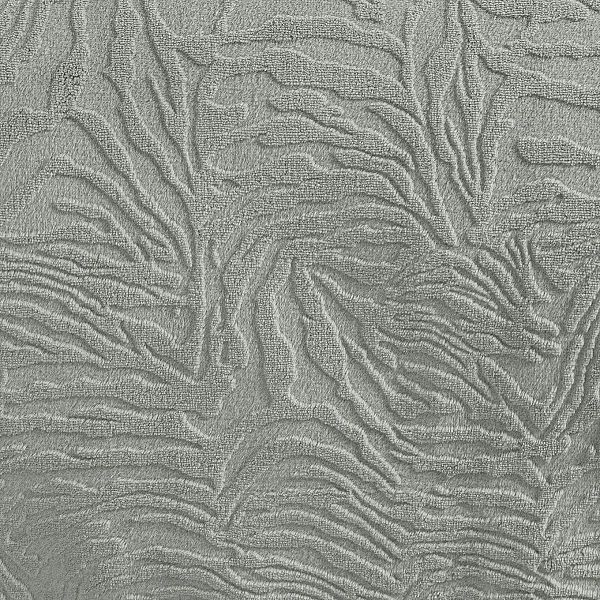 Pościel 140x200/2 części Mikrofibra Tłoczona Flano na Zimę Srebrna