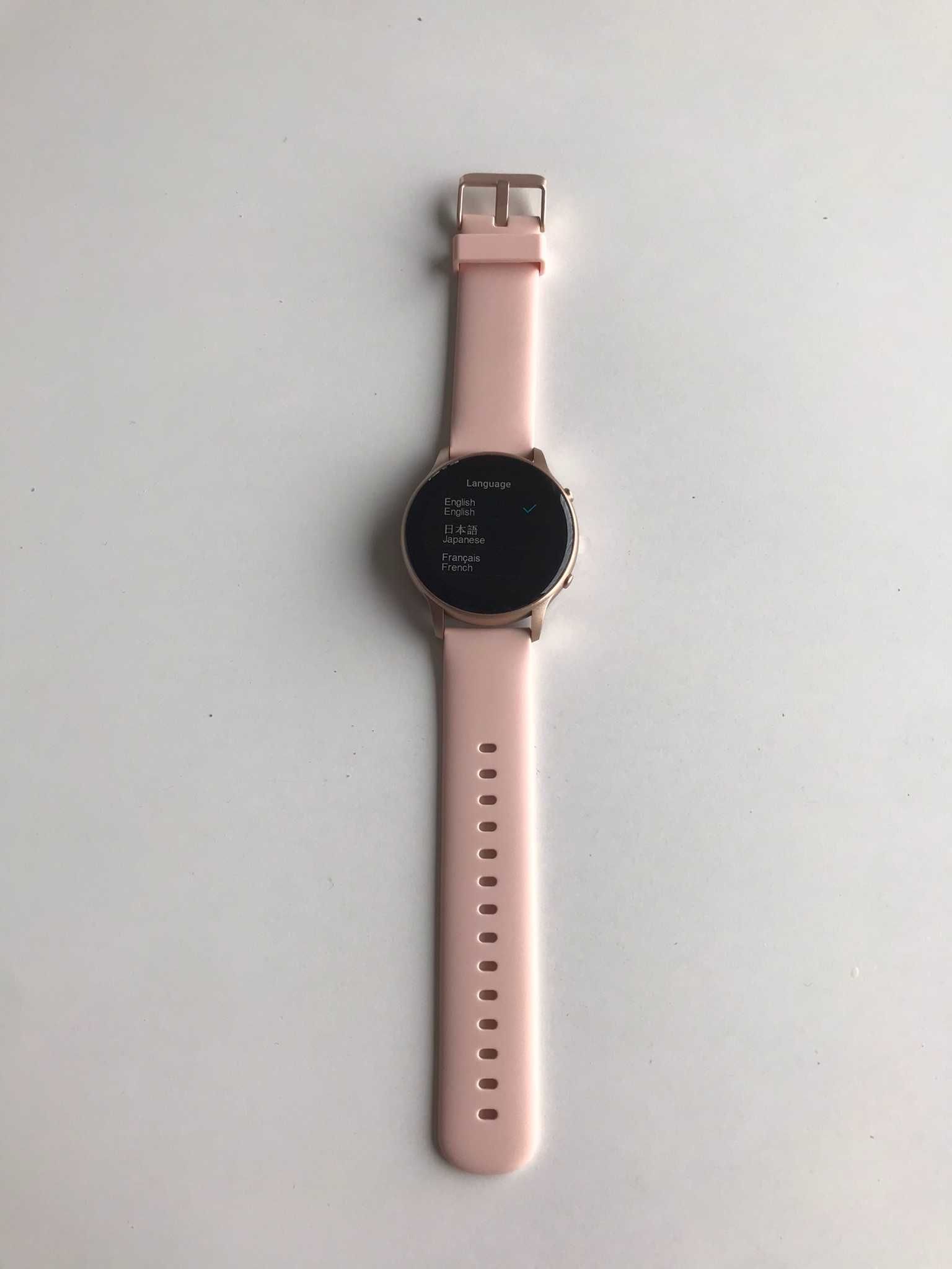 Zegarek SmartWatch damski różowy polskie menu + GRATIS