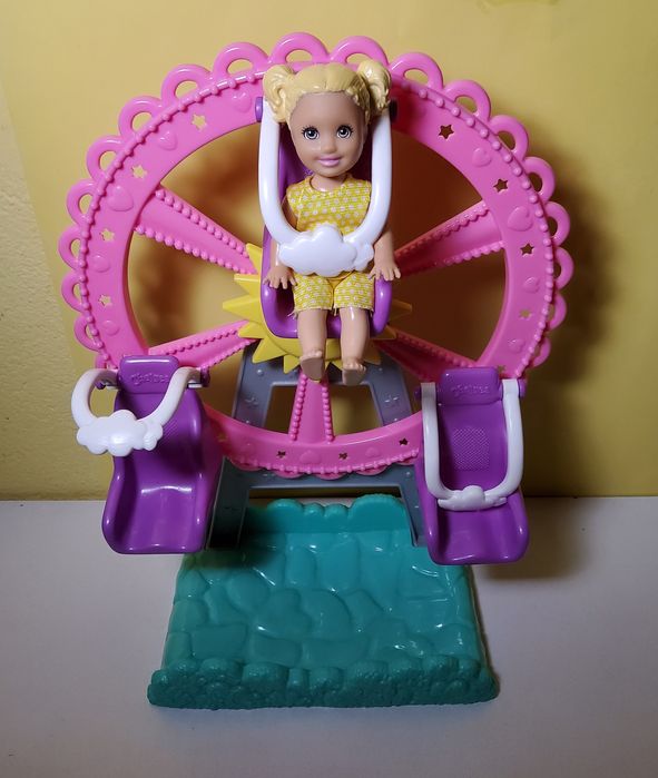 Diabelski młyn Wesołe miasteczko Barbie Chelsea 2019 Mattel zestaw