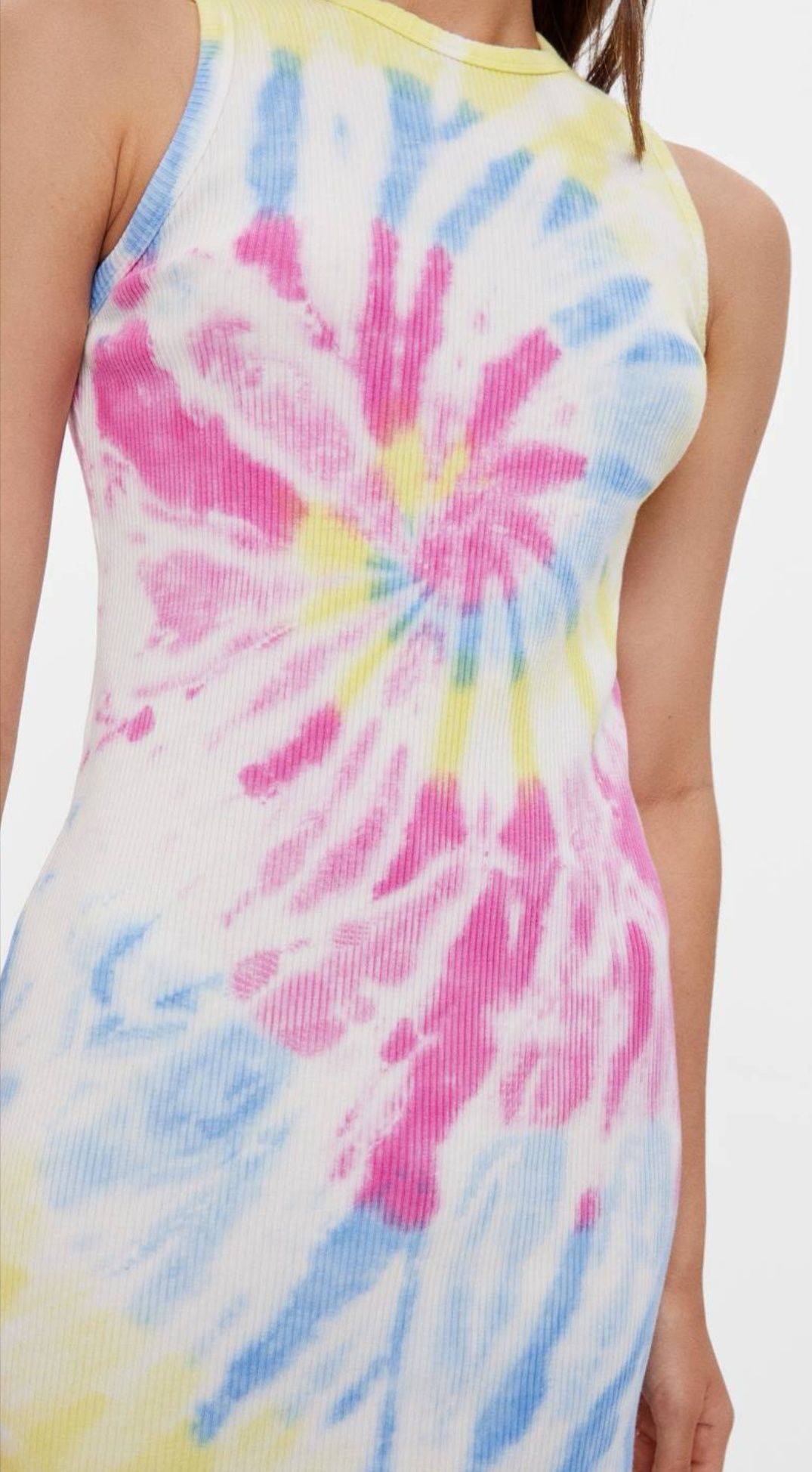 Bershka nowa sukienka tie dye xs, s, m