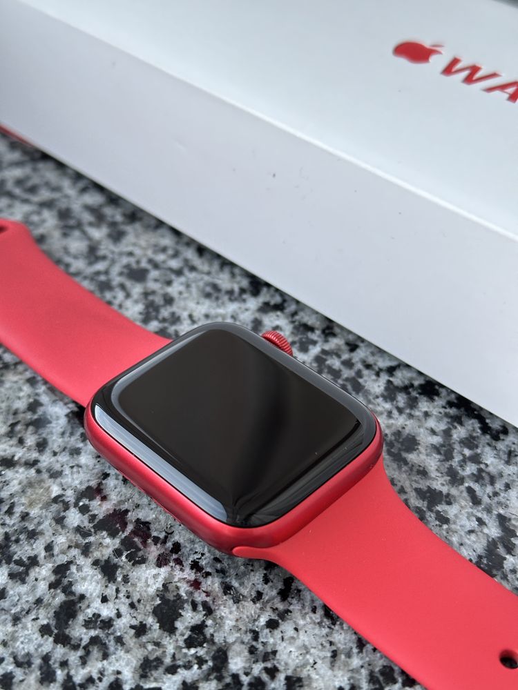 Apple Watch 6 44mm product red повний комплект