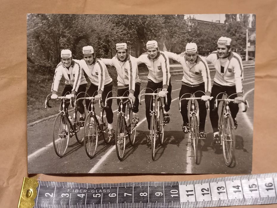 Pocztówka POLSKA DRUŻYNA NA XXVI WYŚCIG POKOJU 1973rok kartka pocztowa