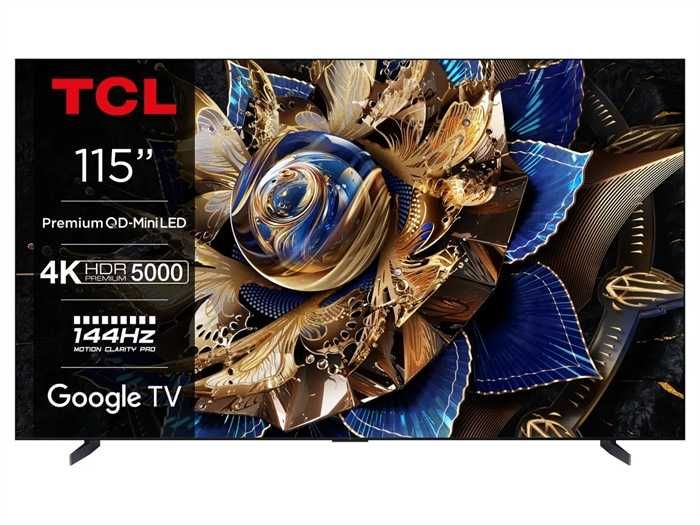 Телевізор TCL 4K 144hz MiniLED 115X955, 98X955, 85X955