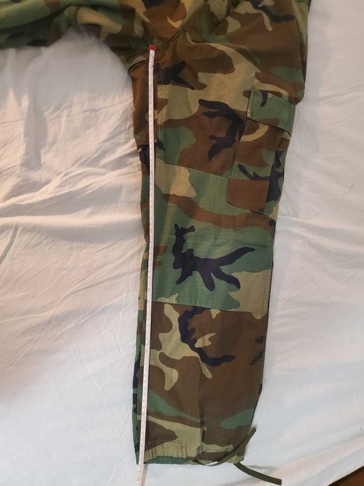 Spodnie wojskowe usa amerykanskie bojowki small x-short, idealny stan