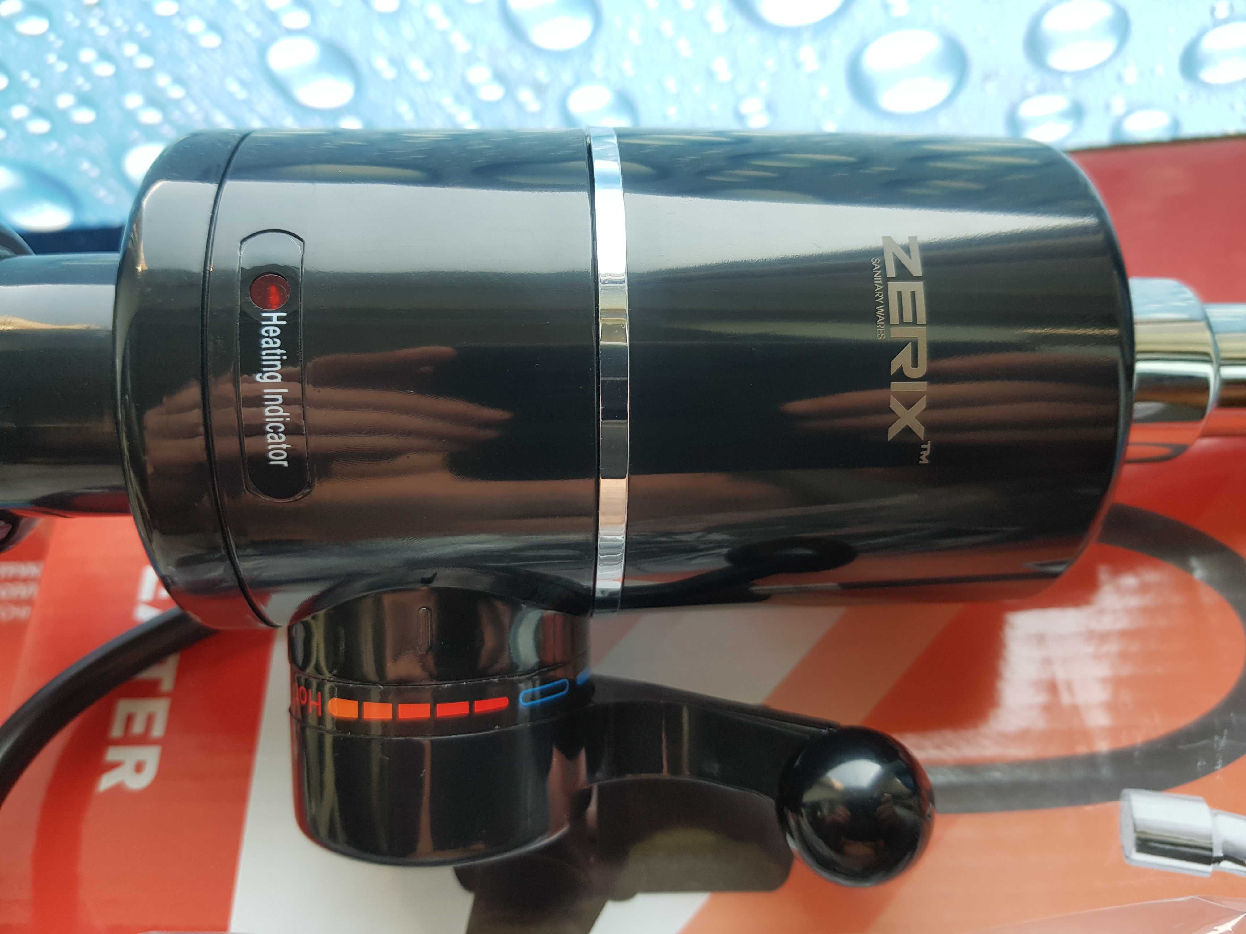 Проточный водонагреватель для кухни,умывальника Zerix ELW 06-F-2Black