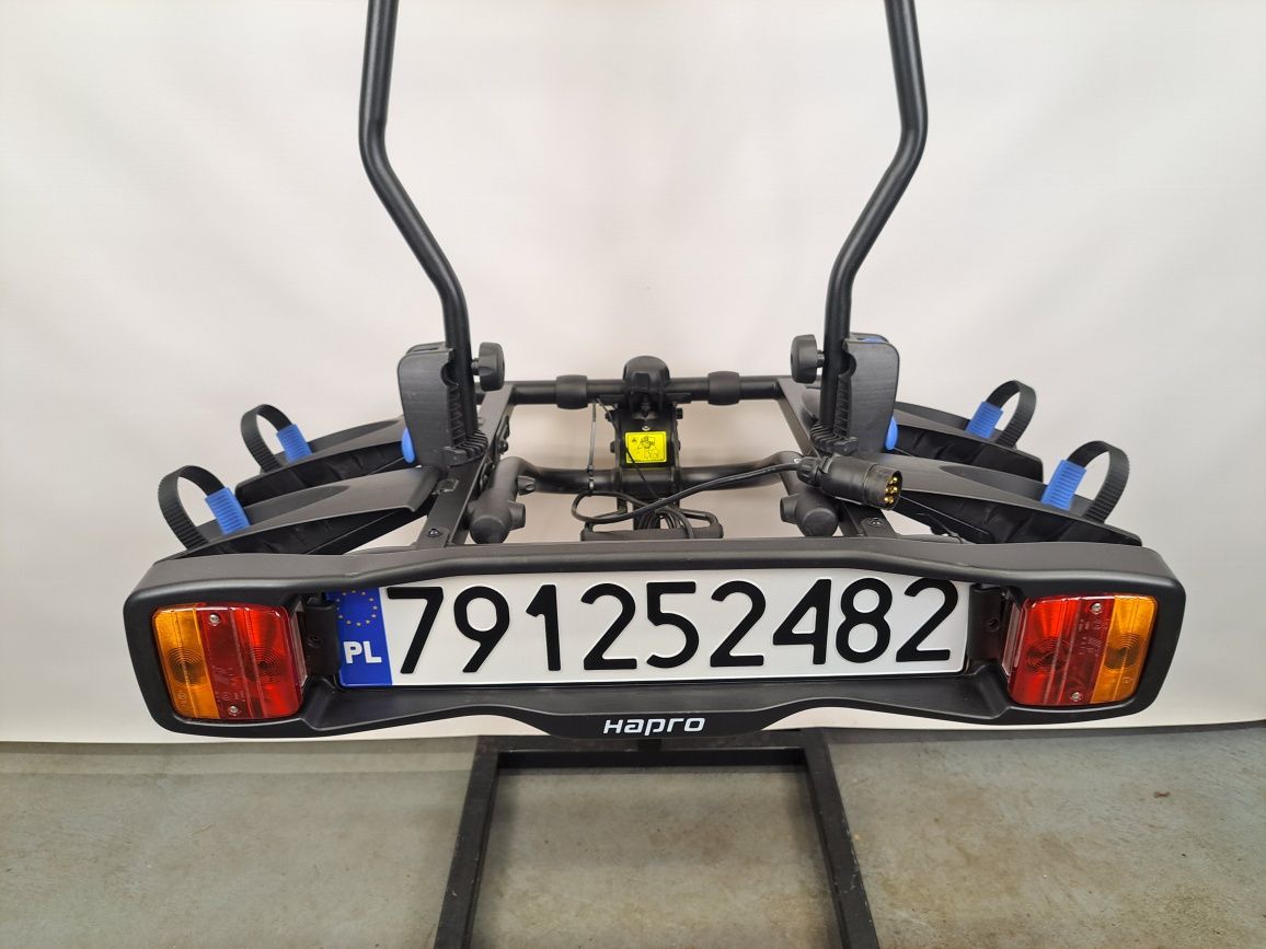 Bagażnik rowerowy Hapro Atlas 2 – jak nowy!