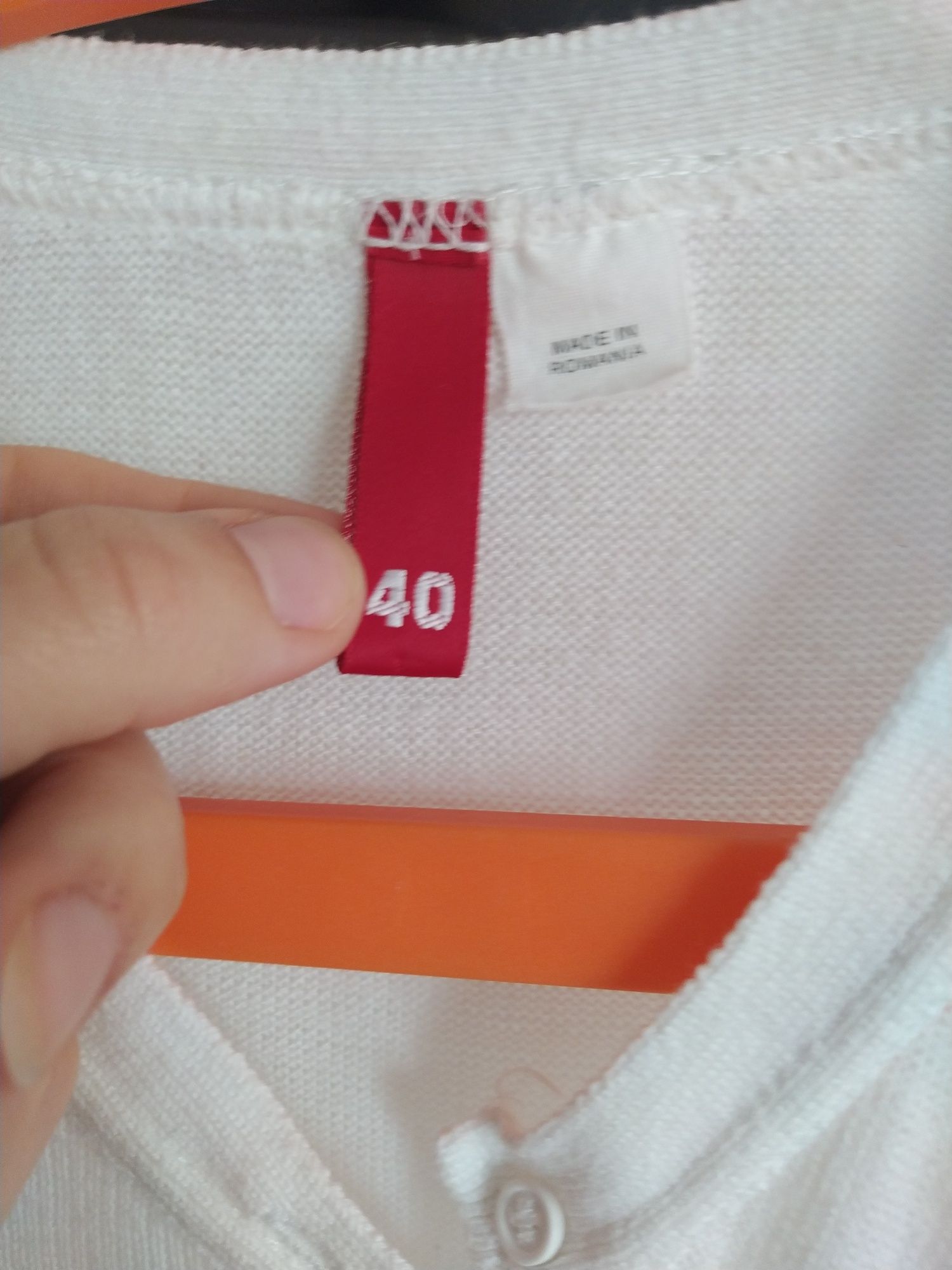 Cienki sweterek H&M. Rozm. 40. 100% bawełna