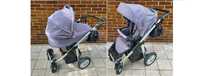 Wózek 2w1 BabyDesign Lupo Comfort szary gondola + spacerówka