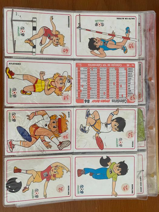 Colecção calendário Mexico86 Sport Billy
