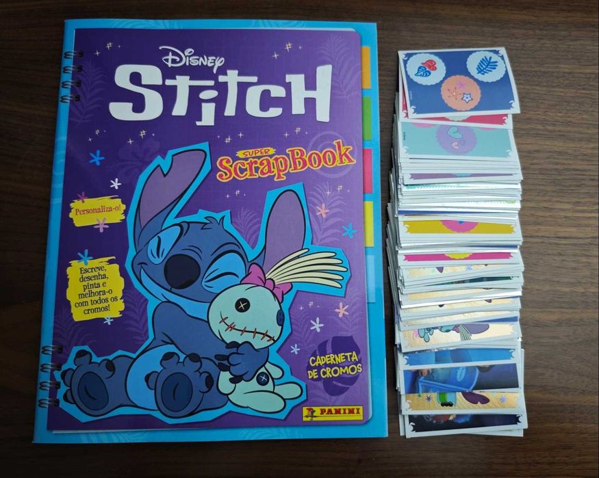 Coleção Completa Stitch - Cromos por colar