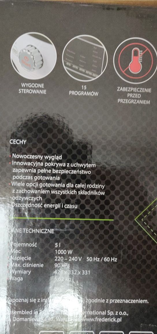 Multi-coocer multicoocer Frederic de-19, nie thermomix