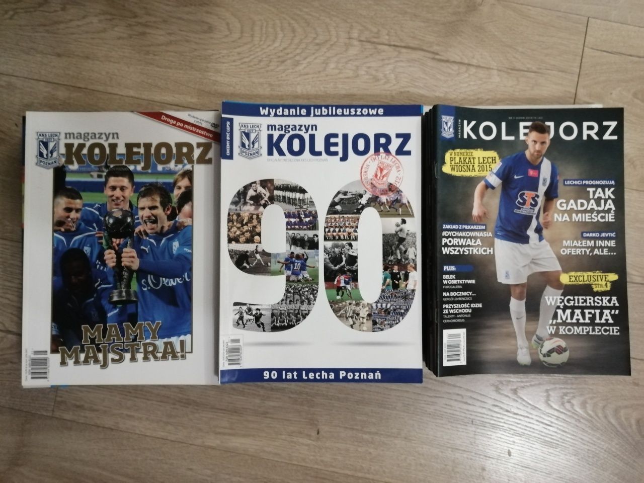 Magazyn Kolejorz wszystkie numery 58 sztuk Lech Poznań