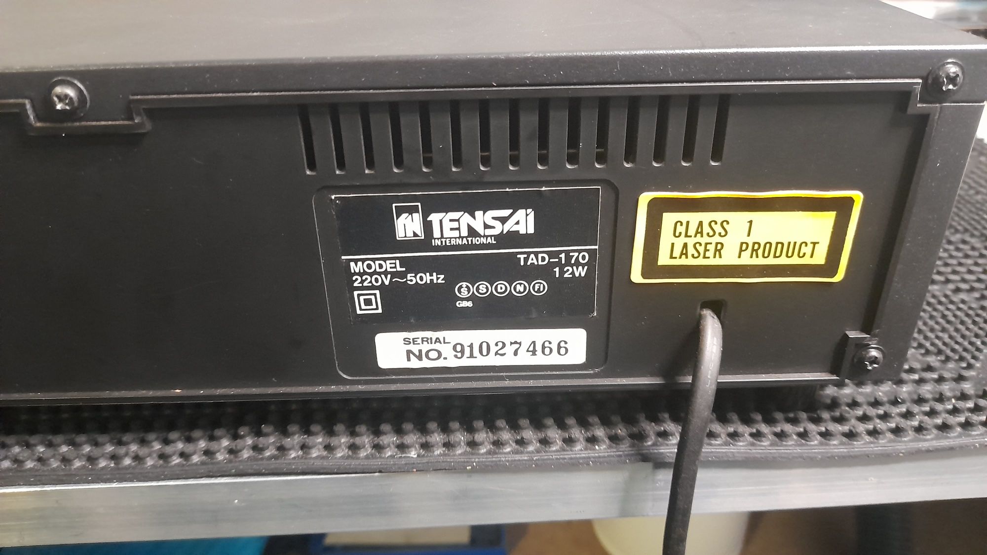 Leitor de CDs Tensai mod. TAD-170