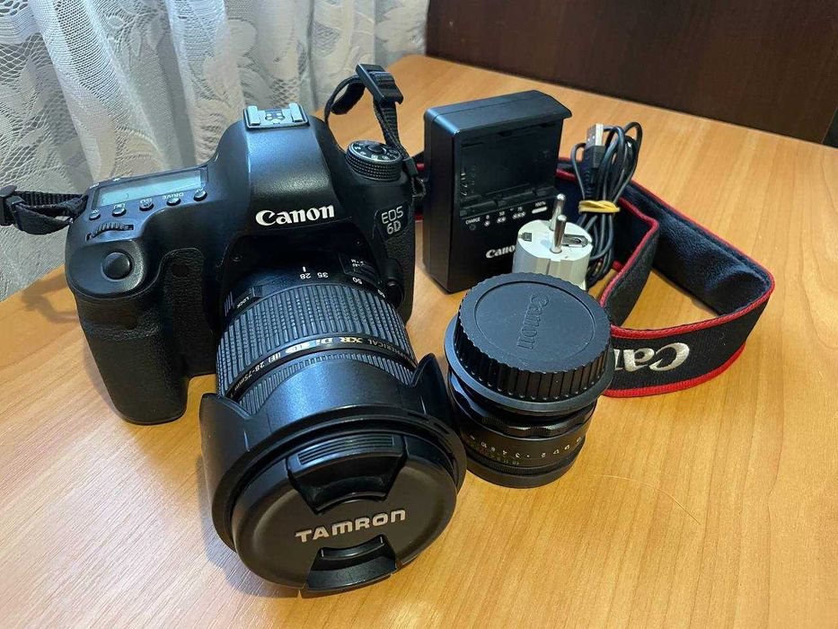 Фотокамера Canon 6D + Tamron AF 28-75mm f/2.8