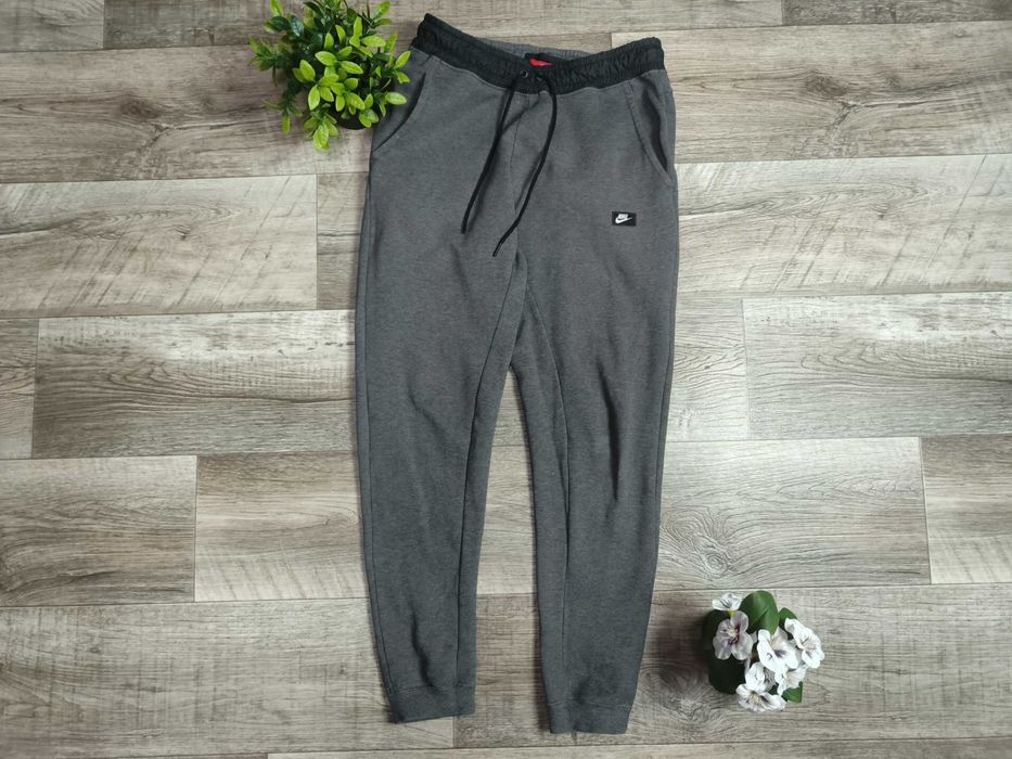 NIKE MODERN чоловічі спортивні штани теплі сірі бавовна М