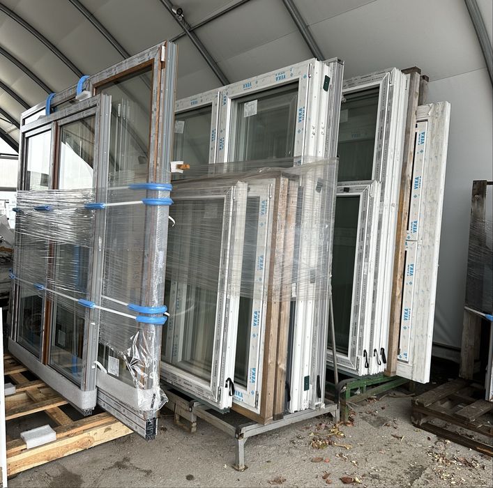 Okno tarasowe PCV 200 x 240 nowe i inne!