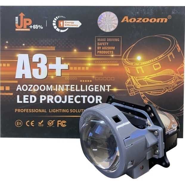 Светодиодные Bi-LED линзы Aozoom A3+ 45W 3.0