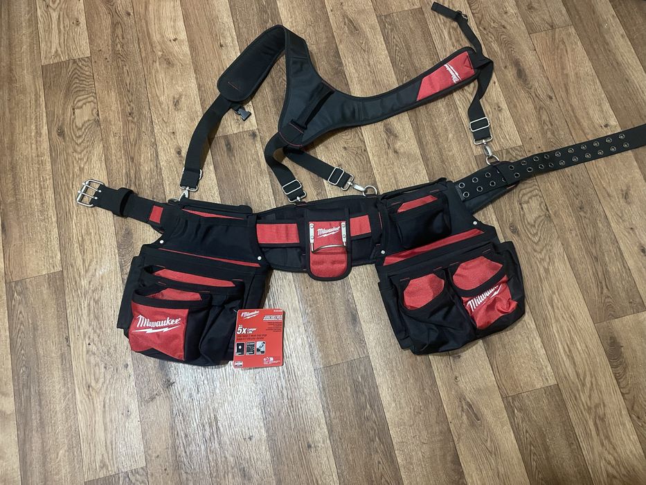 Пояс разгрузочный Milwaukee с подвеской (48228120)