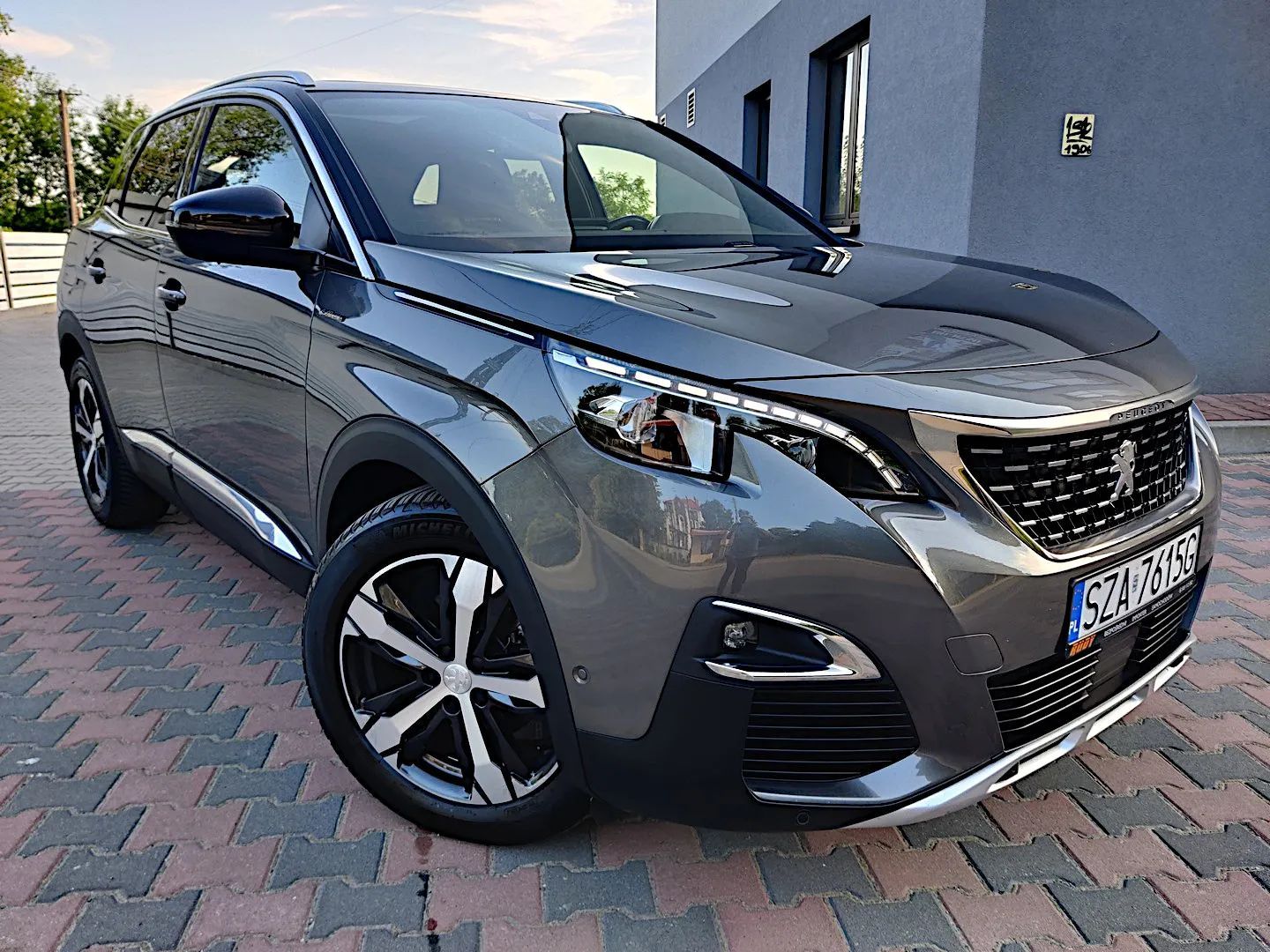 Peugeot 3008 2.0 HDI 177KM GT line Masaze Focal Podgrzewane fotele ,Panorama VAT 23