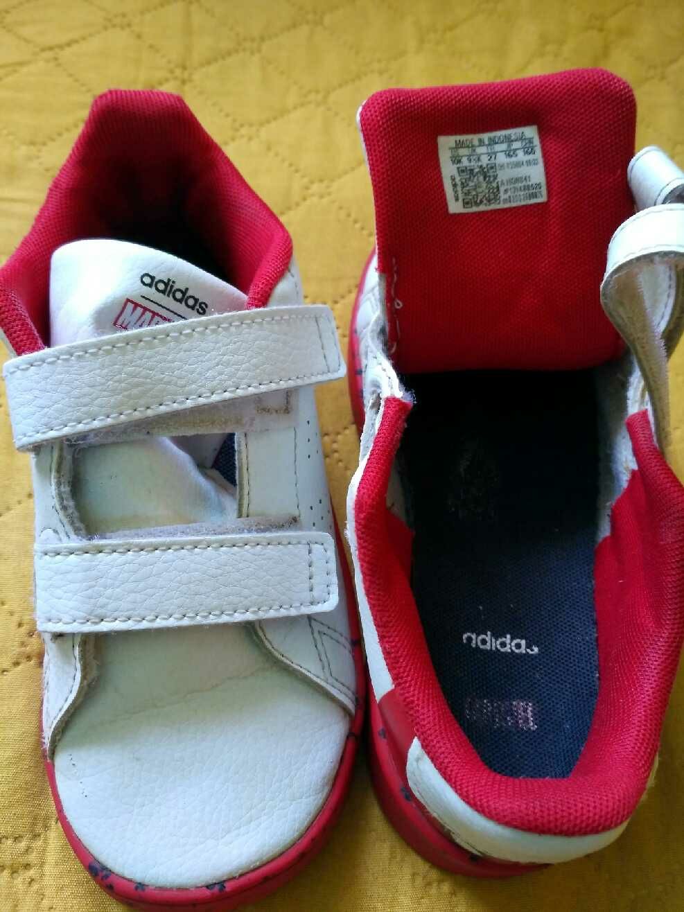 Buty dziecięce, Adidas ADVANTAGE SPIDERMAN, HQ8841, rozmiar 27, Marvel