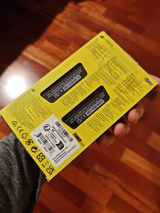 Ram ddr5 32gb 2x16 6400mhz cl36 Corsair xmp