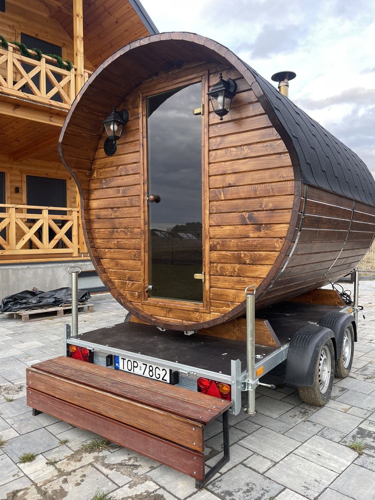 Wynajem Mobilna Balia Jacuzzi & Sauna