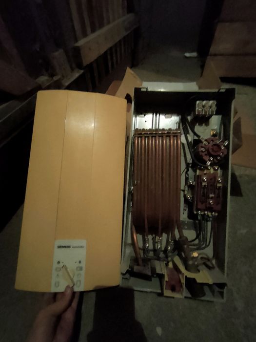 Przepływowy podgrzewacz 400v siemens