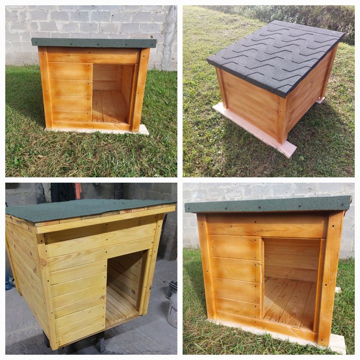 Собача буда деревяна