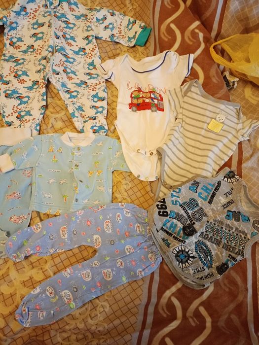 Пакет речей на хлопчика 0-6 місяців