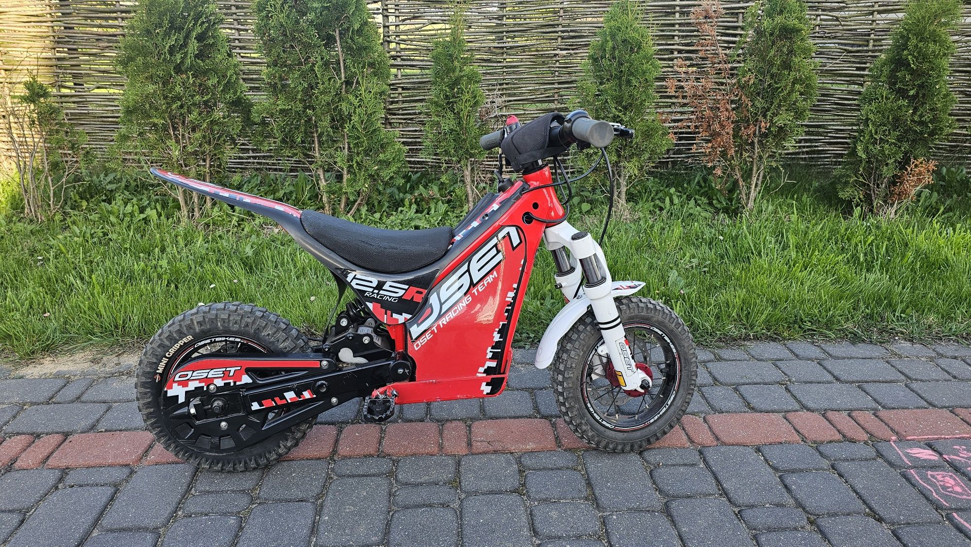 Pocket bike Motocross elektryczny trial OSET 12.5R 3-5 lat pit-bike