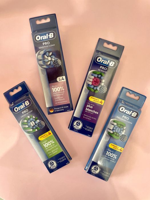 Оригінальні насадки дитячі та дорослі. 3Dwhite Oral-B Braun Німеччина