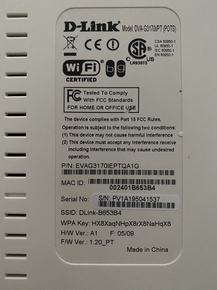 Router D-Link ADSL