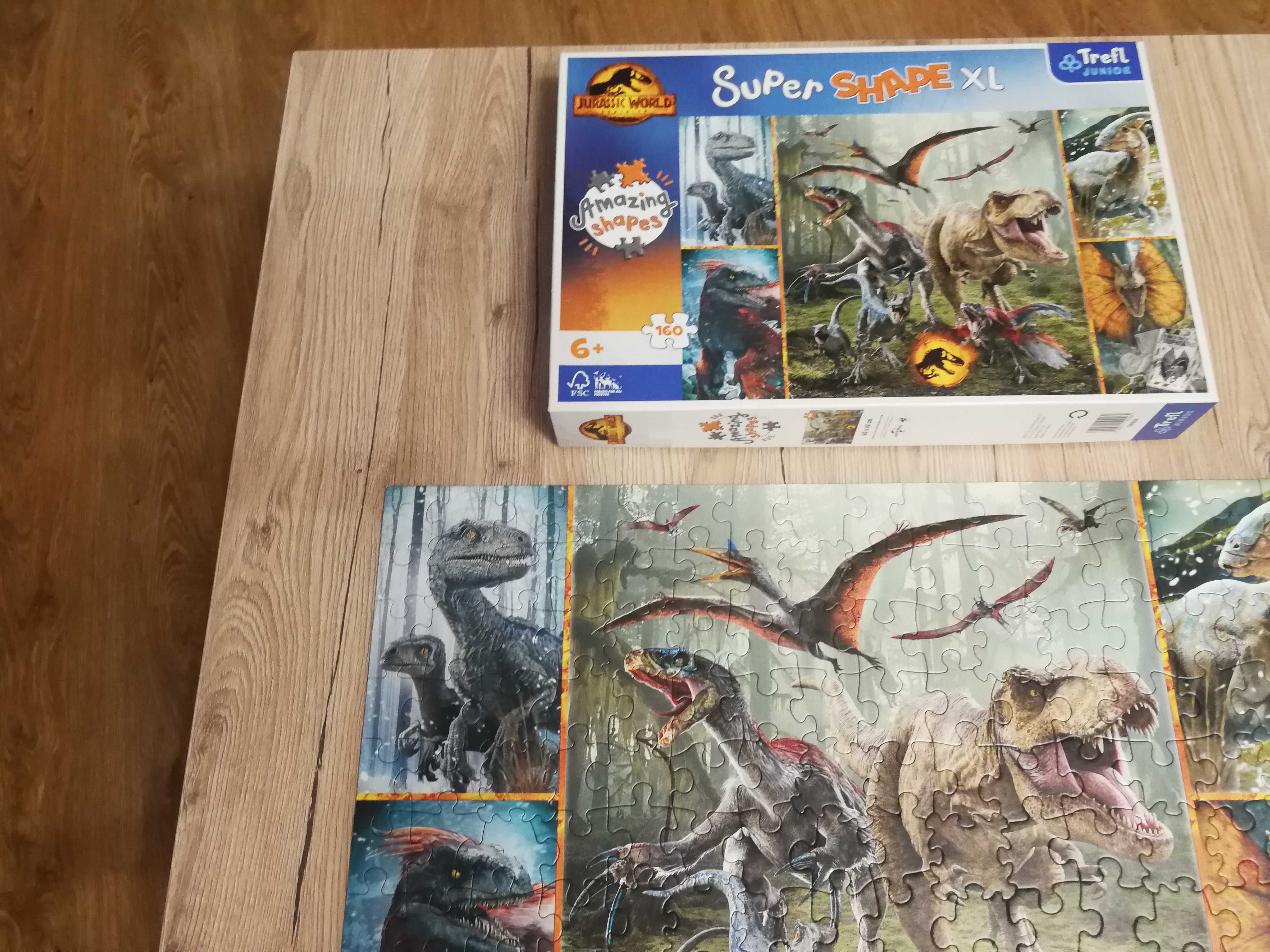 Puzzle Dinozaury