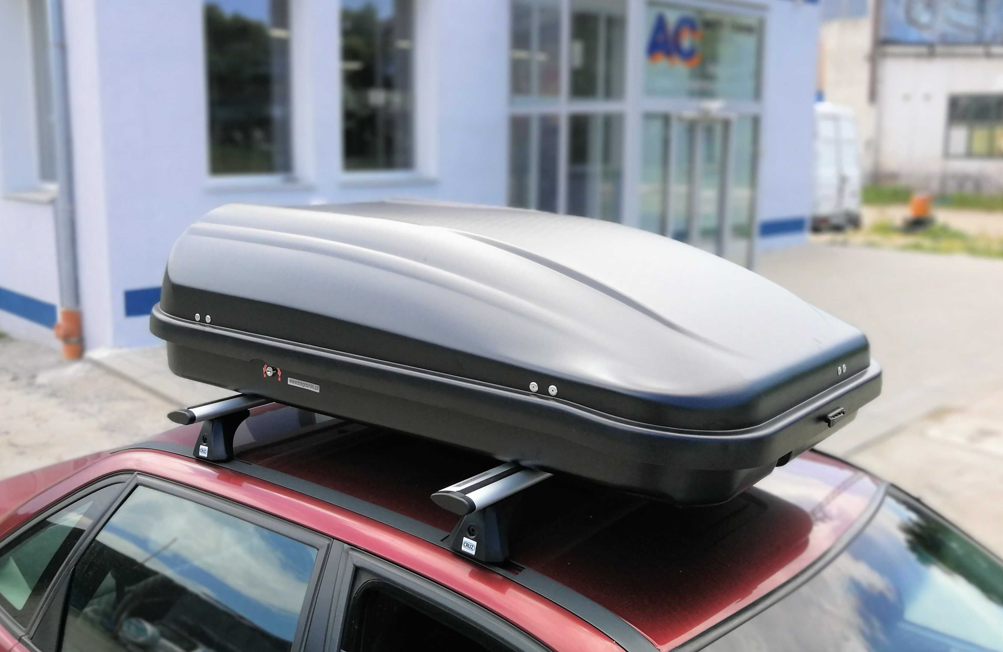 Nowy Box bagażnik dachowy, kufer 420 litrów , 145cm Wrocław