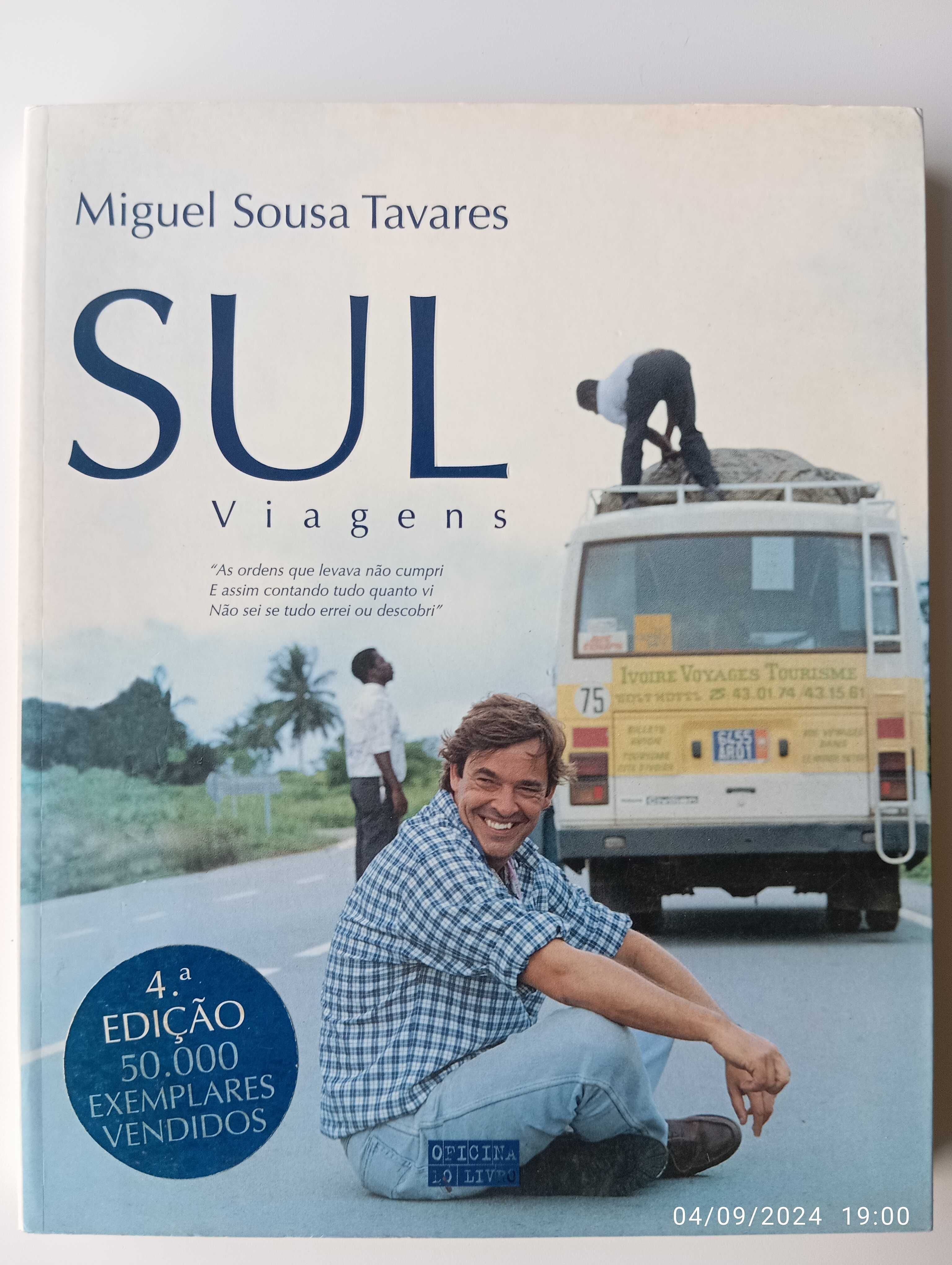Livro "Sul Viagens" (Miguel Sousa Tavares)