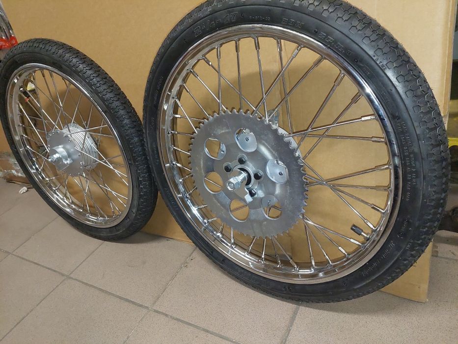 Odnowione kpl kola romet ogar 200 r17 cali pl WYCENTROWANE