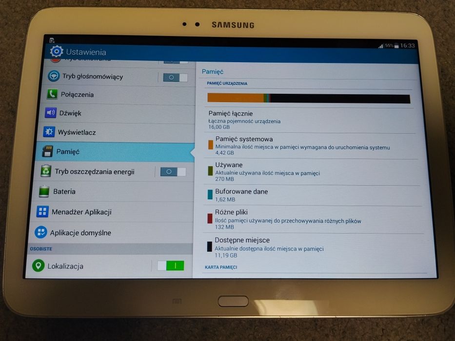 Tablet Samsung Galaxy TAB 3. 7.0 na 16GB