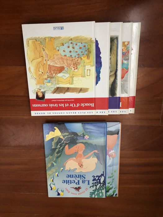 Livros em francês - coleções