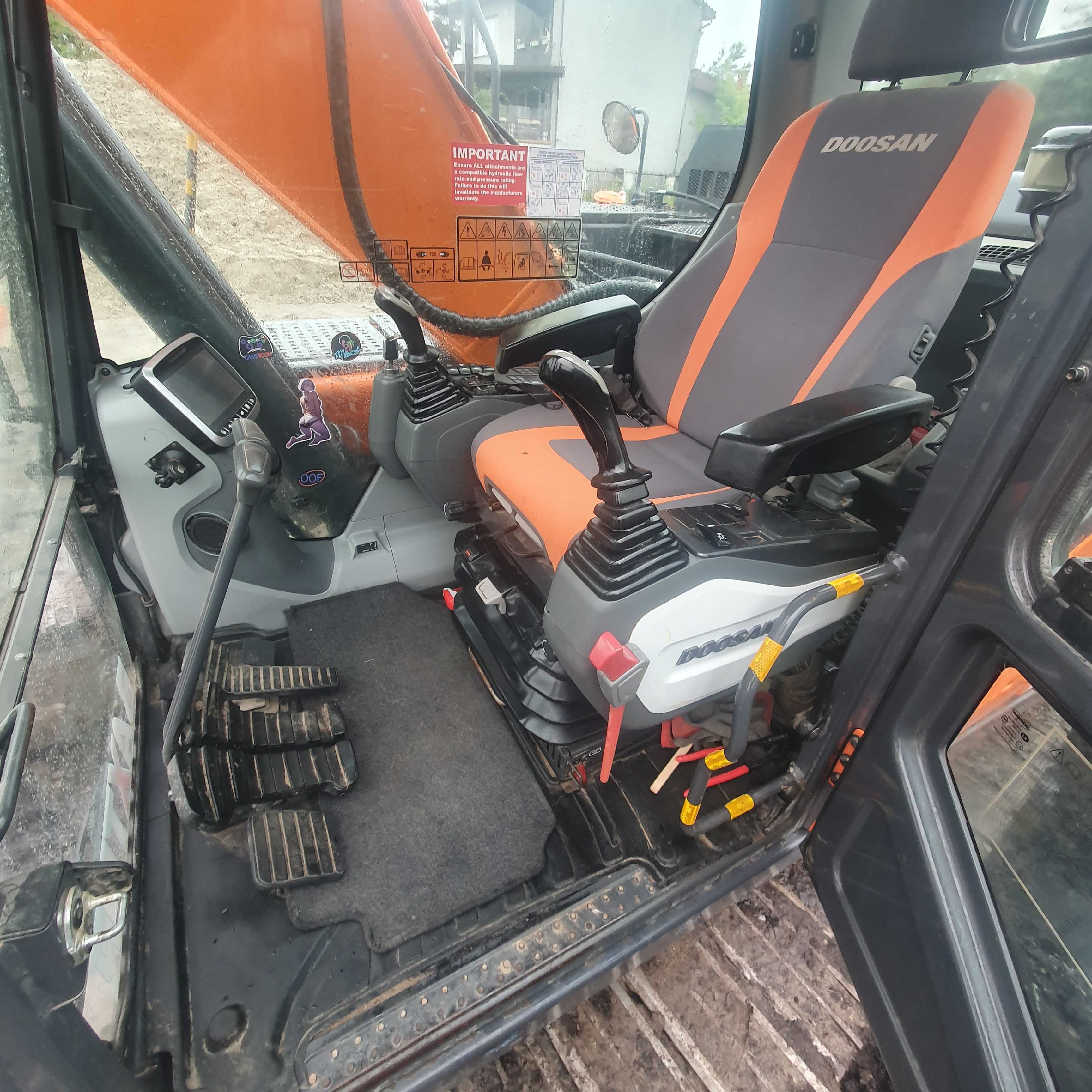 Doosan 225 Rok pr.2019 ŁADNY Stan Błotniak  klepka 80cm