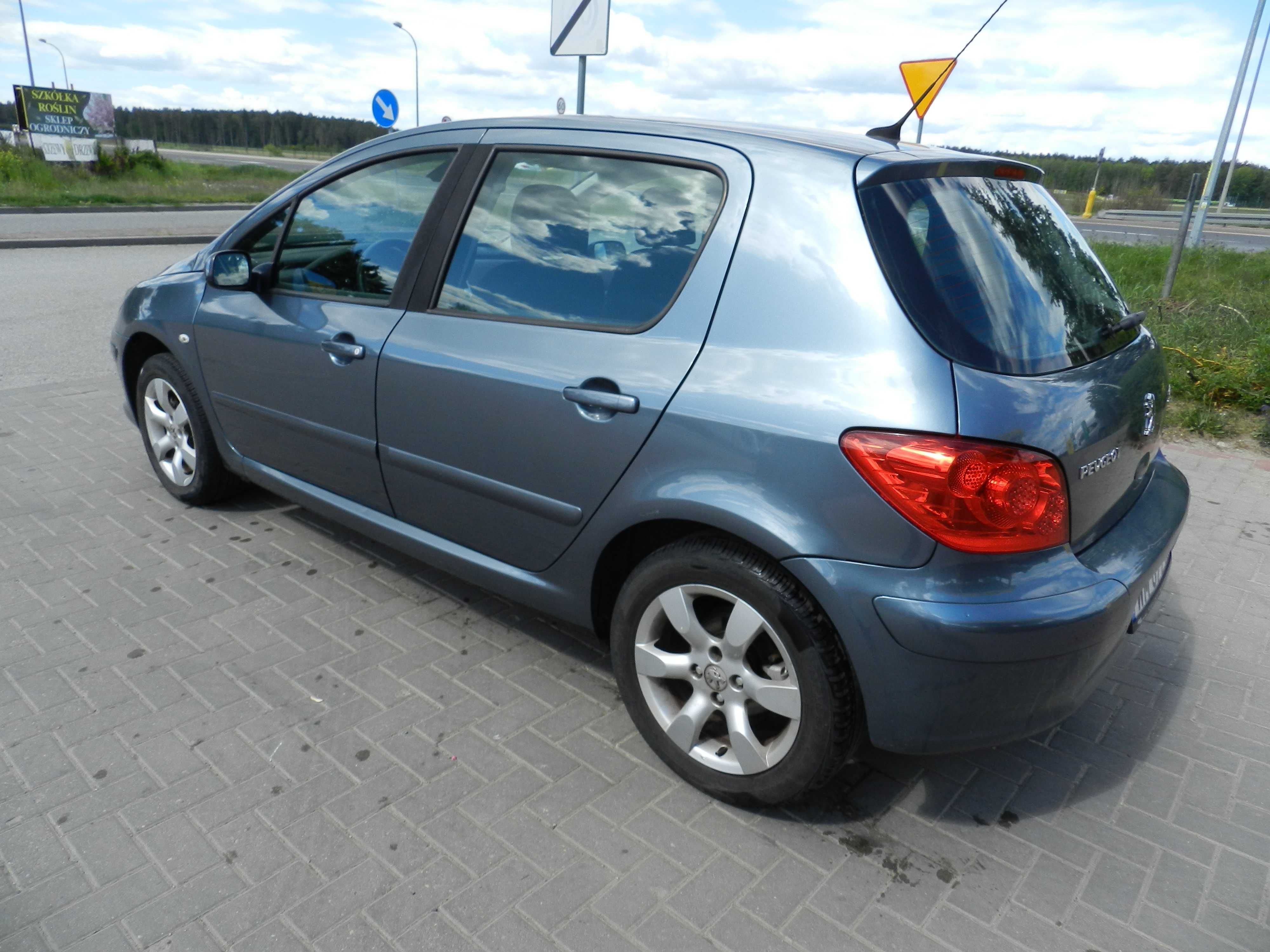 Peugeot 307 klima 1,6i 5 drzwi Zarejestrowany