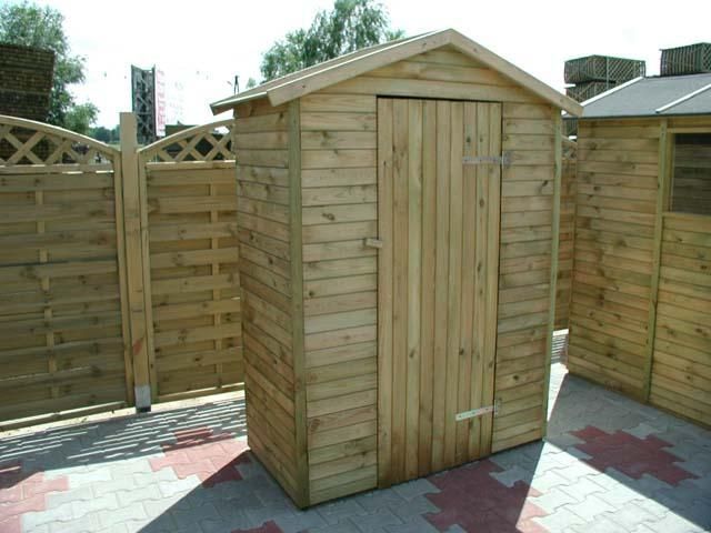 DOMEK NARZĘDZIOWY panelowy ogrodowy drewniany drewutnia 150X75cm