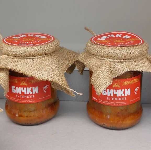 Рыбная консерва.Бычки.Салака.Килька.Рыбная консерва в томате.