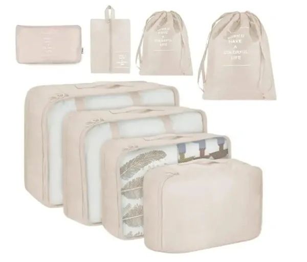 Сумка дорожня, органайзер для речей 8 предметів в 1