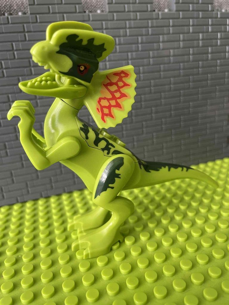 Zestaw 8 dinozaurów Raptor Tyranozaur TRex klocki kompatybilne z LEGO