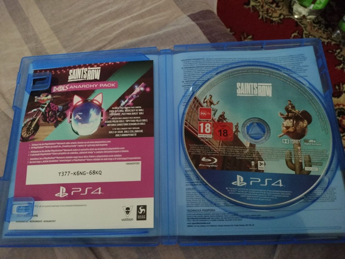 Saints row day one edition PS4